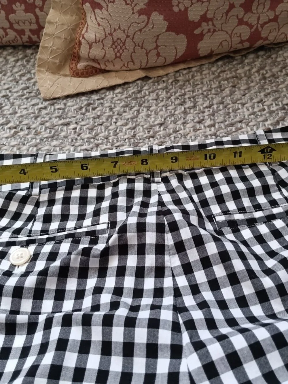 Ralph Lauren Gingham Checked Golf Shorts Size 6 (2 Pair)